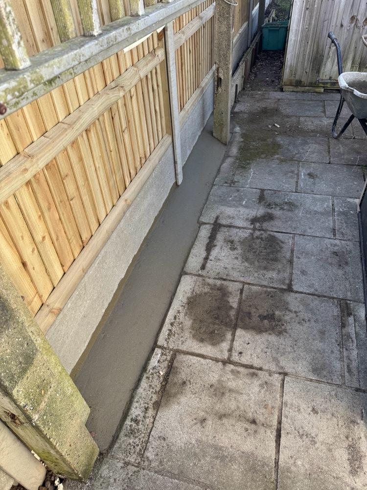 Fencing Concrete Replaced